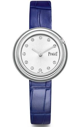 For the most innovative design, this white dial fake Piaget watch immediately catches your eyes.